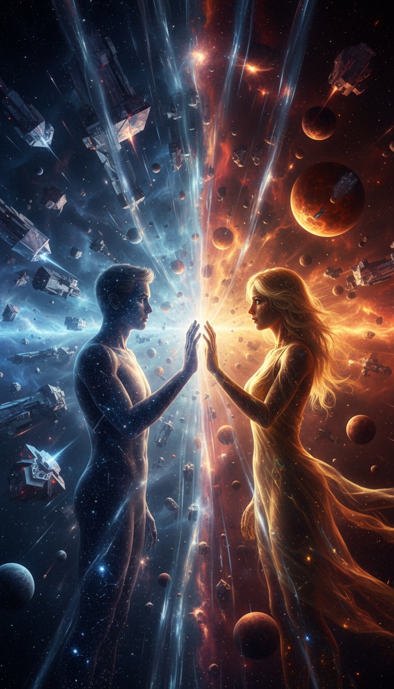 Quantum Foam Between Us - Album Art